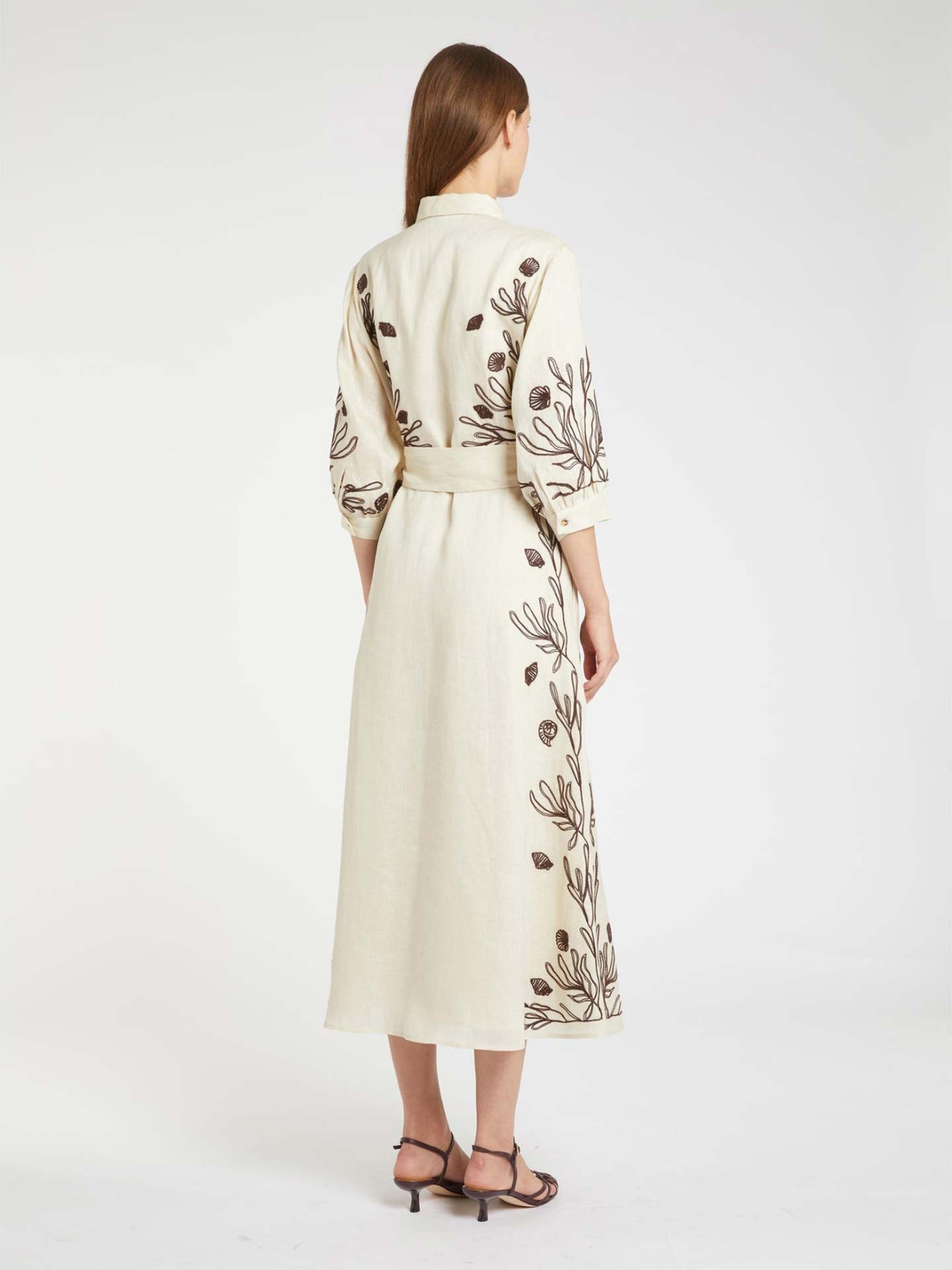Vestido Midi de Linho MLLBANDA