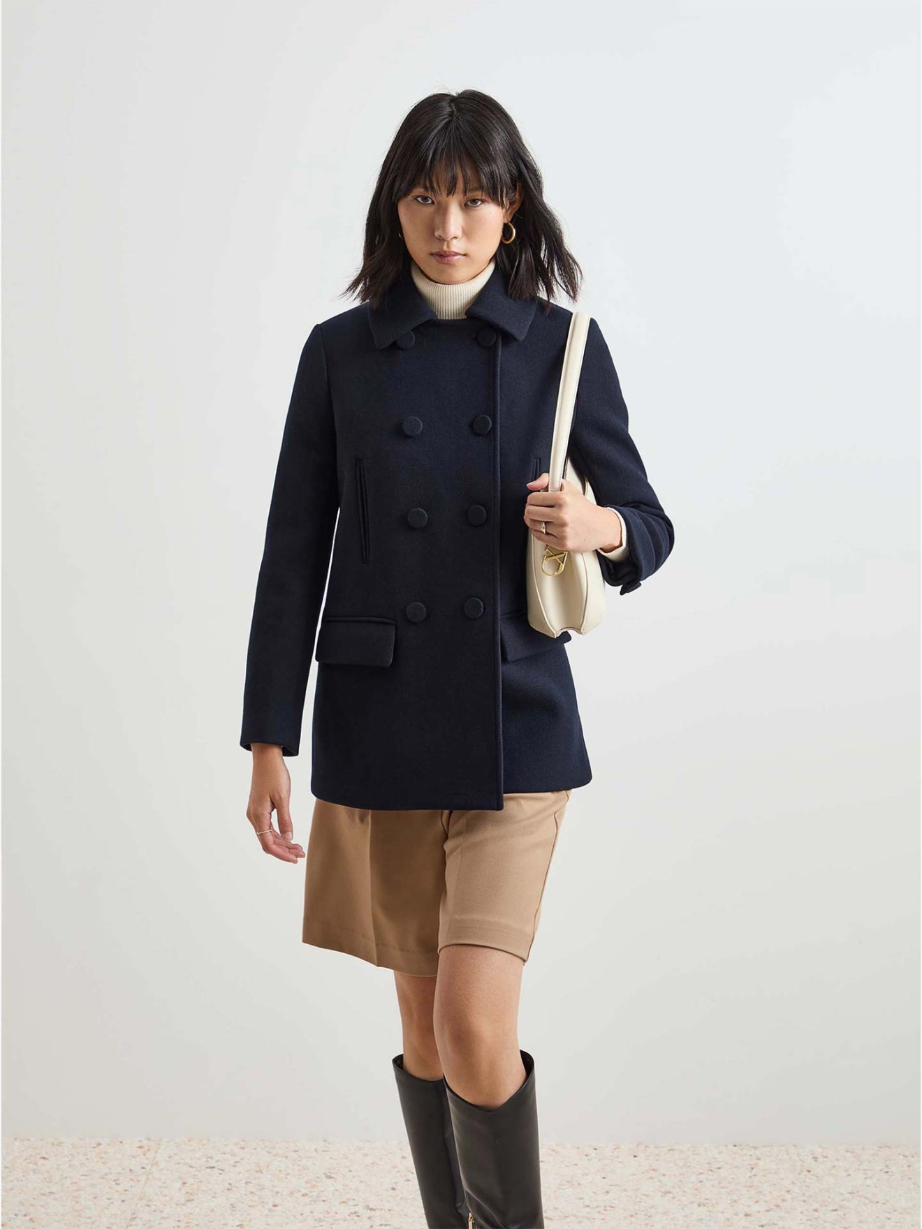 Casaco Caban de L� em Trespasse