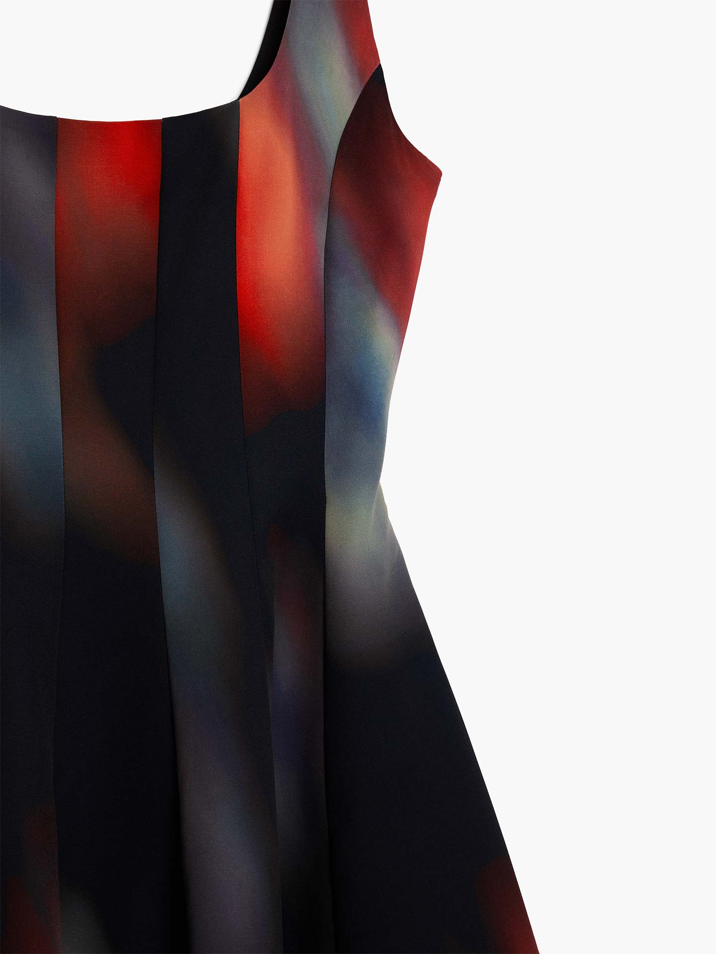 Vestido Curto com Estampado