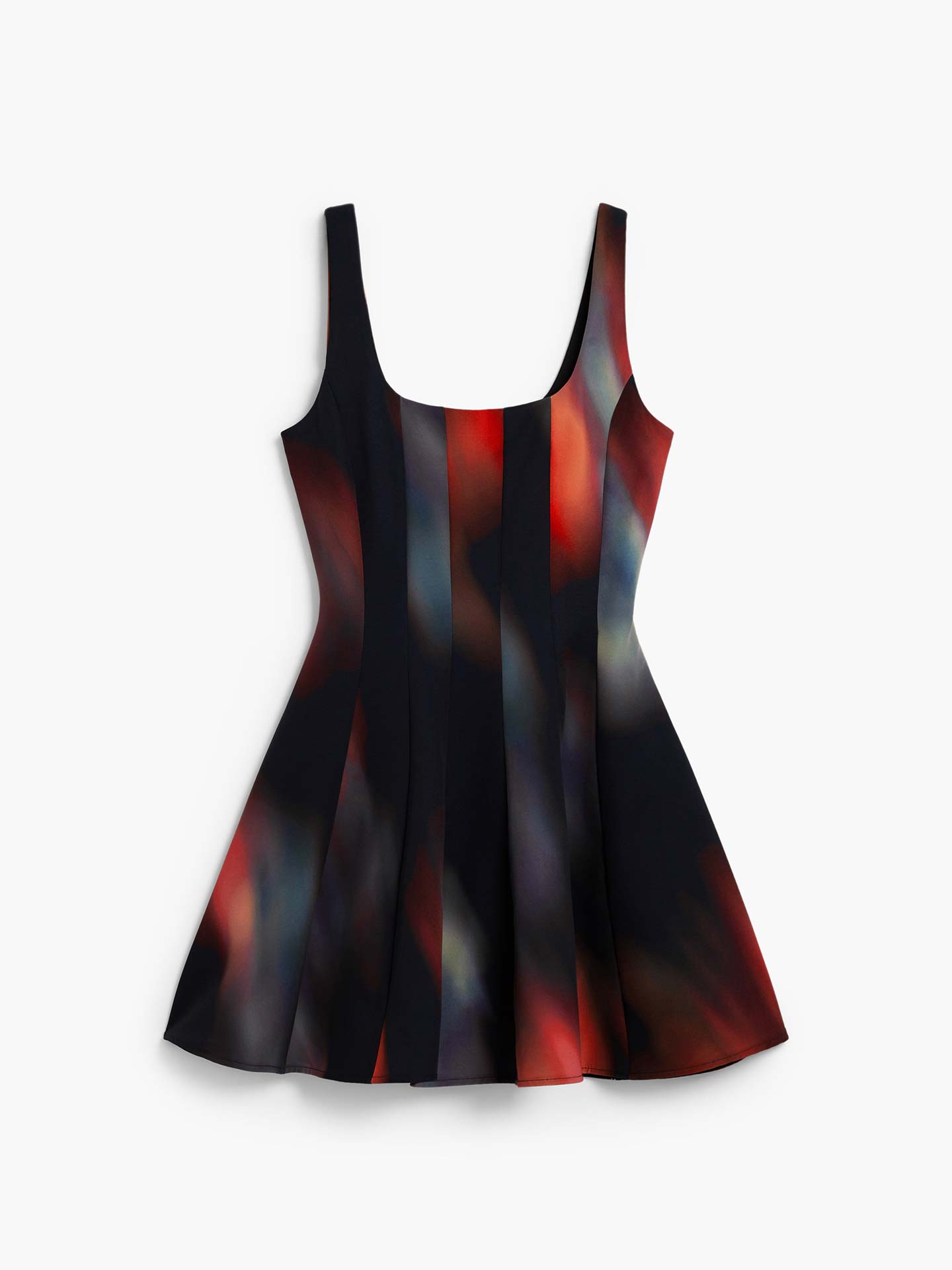 Vestido Curto com Estampado