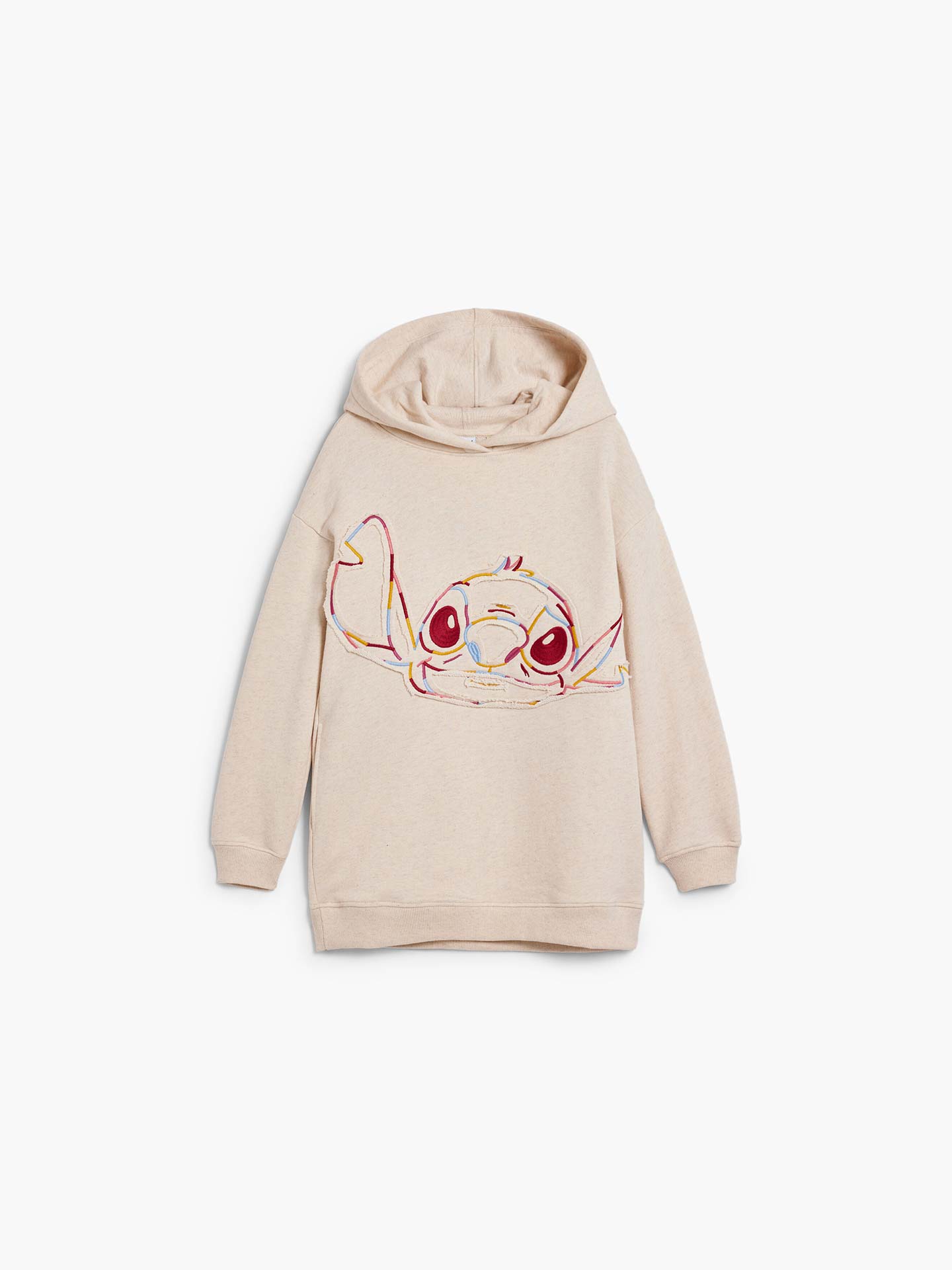 Vestido Sweat com Capuz Stitch
