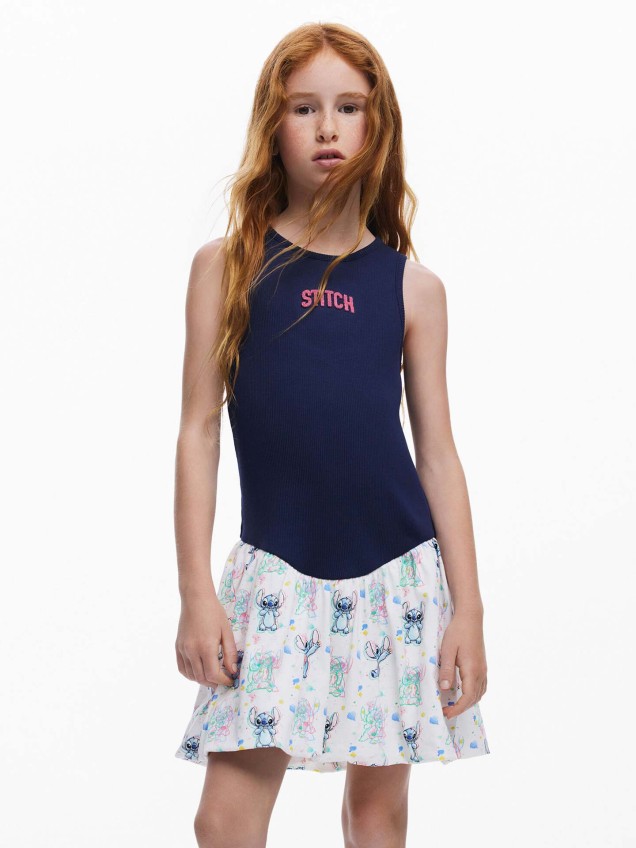 Vestido Combinado Stitch