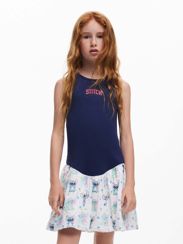 Vestido Combinado Stitch