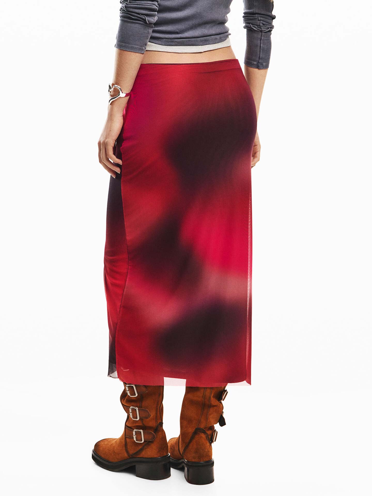 Saia Midi de Tule