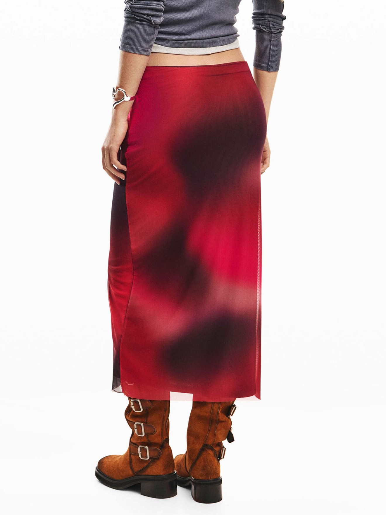 Saia Midi de Tule