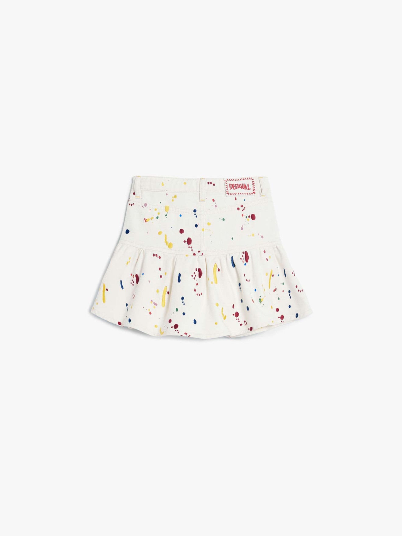 Saia Curta com Estampado