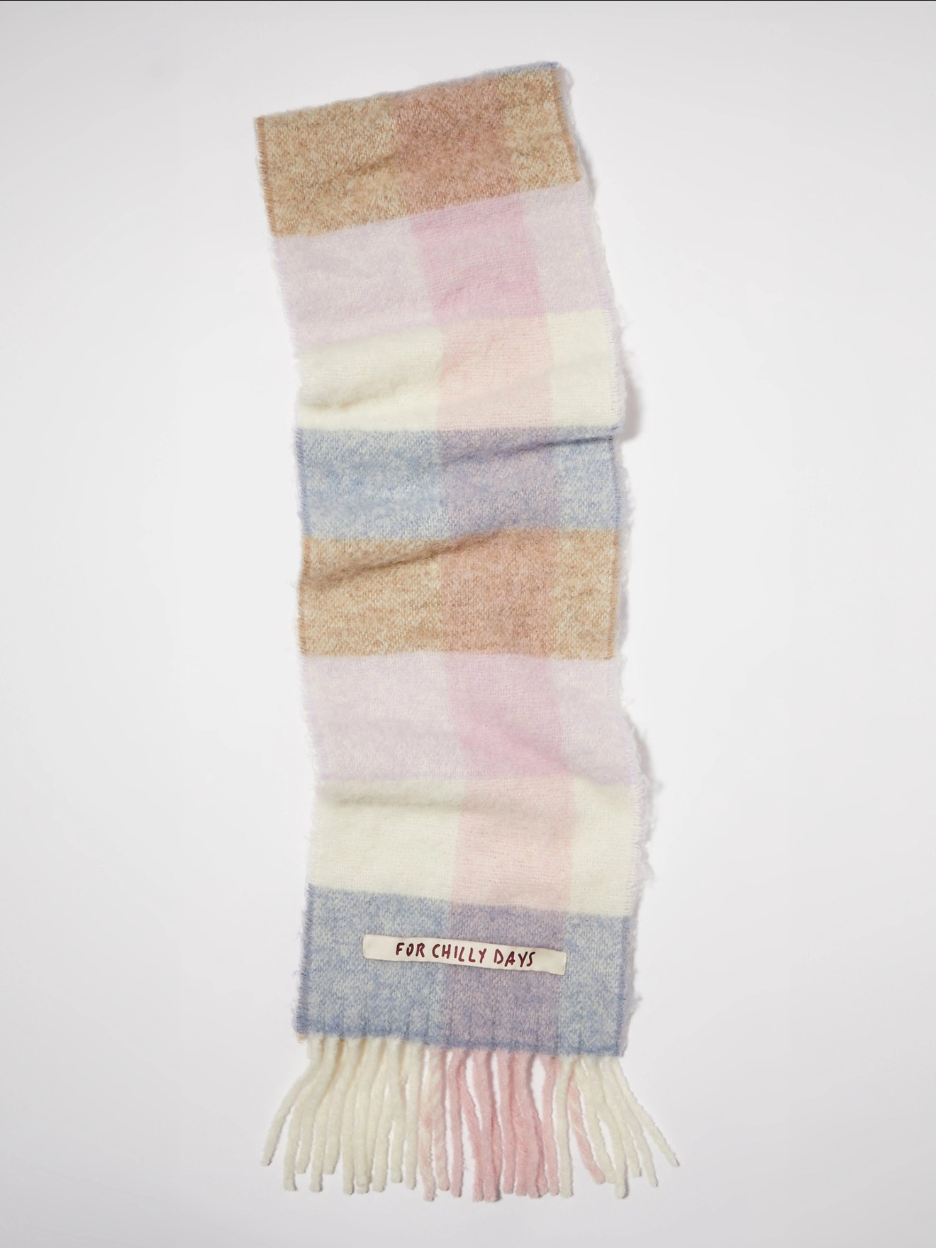 Cachecol com Padr�o e Franjas MCLPATTINO