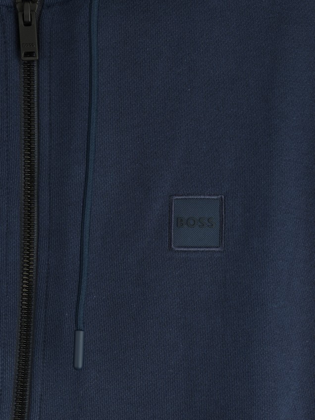 Casaco com Capuz e Fecho de Correr