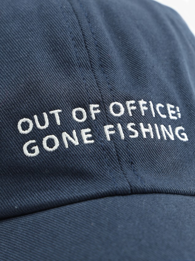 Boné de Algodão com Bordado Frontal