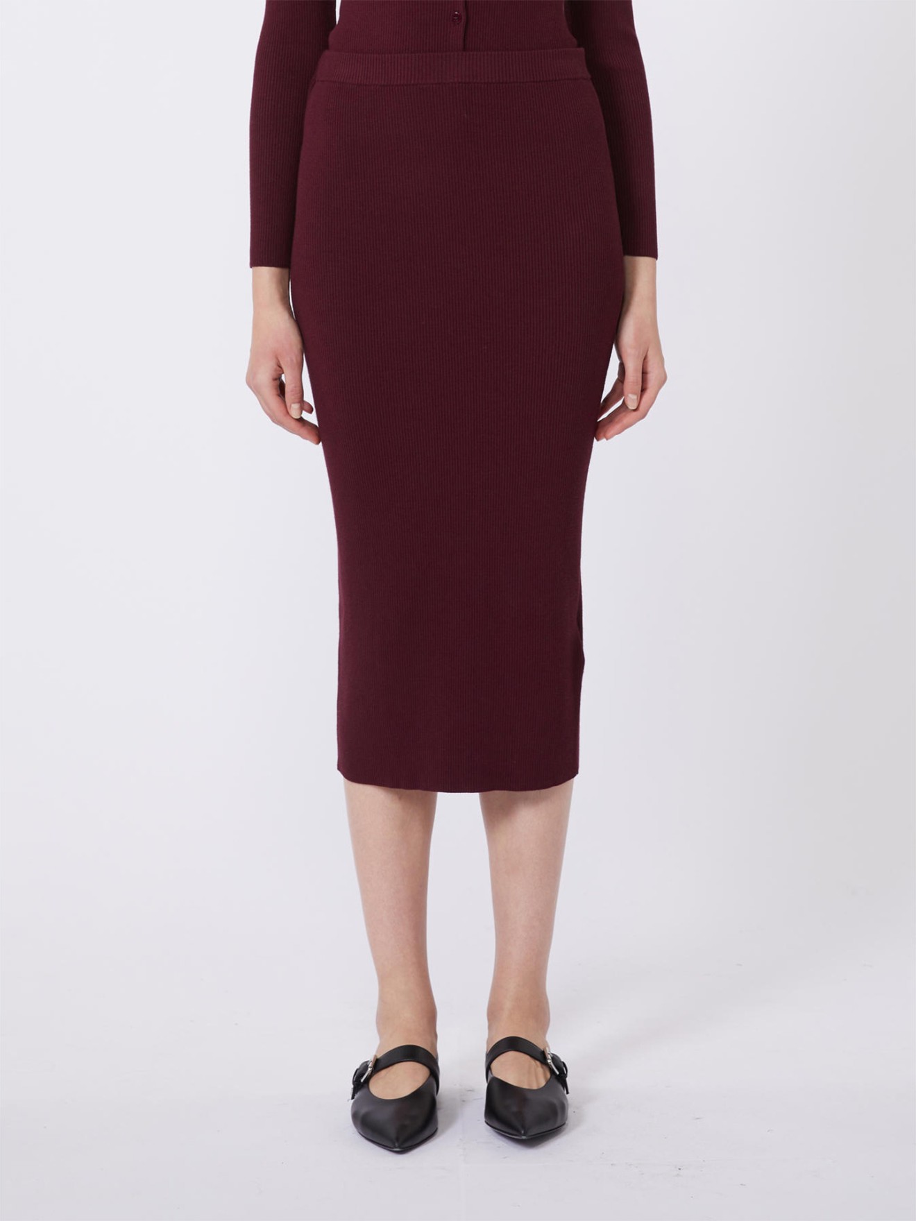 Saia L�pis Midi em Malha WKDPINZA