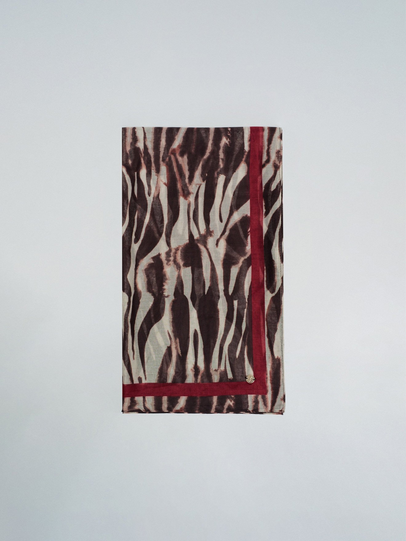 �charpe Salsa com Padr�o Animal