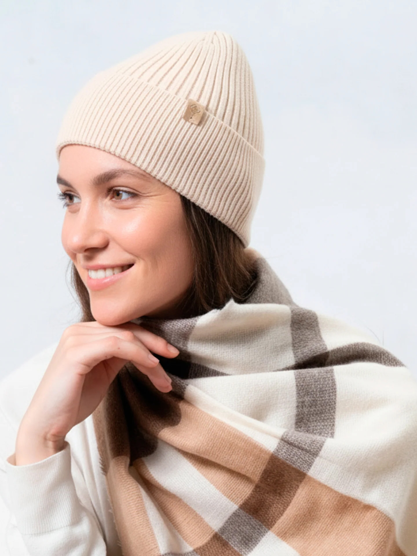 Gorro de Malha Canelada Soft Touch