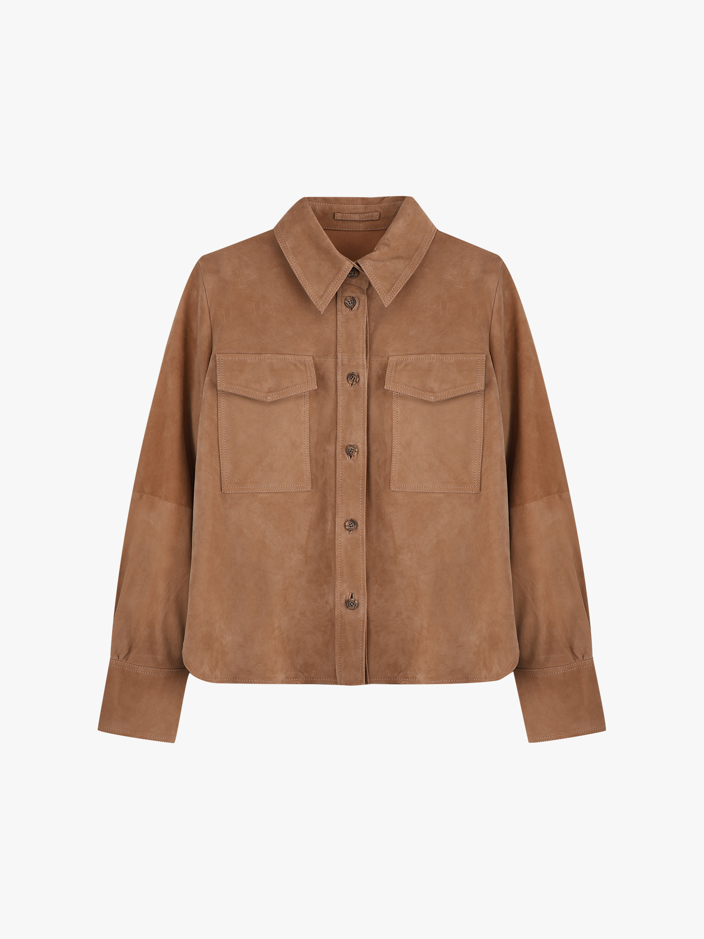 Sobrecamisa em Camurça MLLAPOGEO