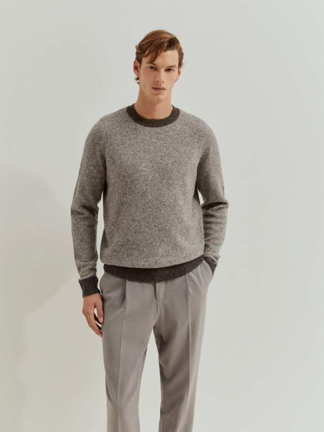 Camisola de Malha em Lã