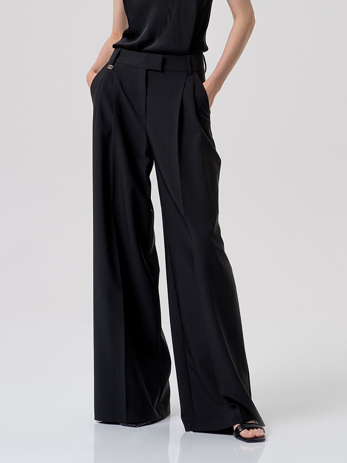 Calças Palazzo Flared