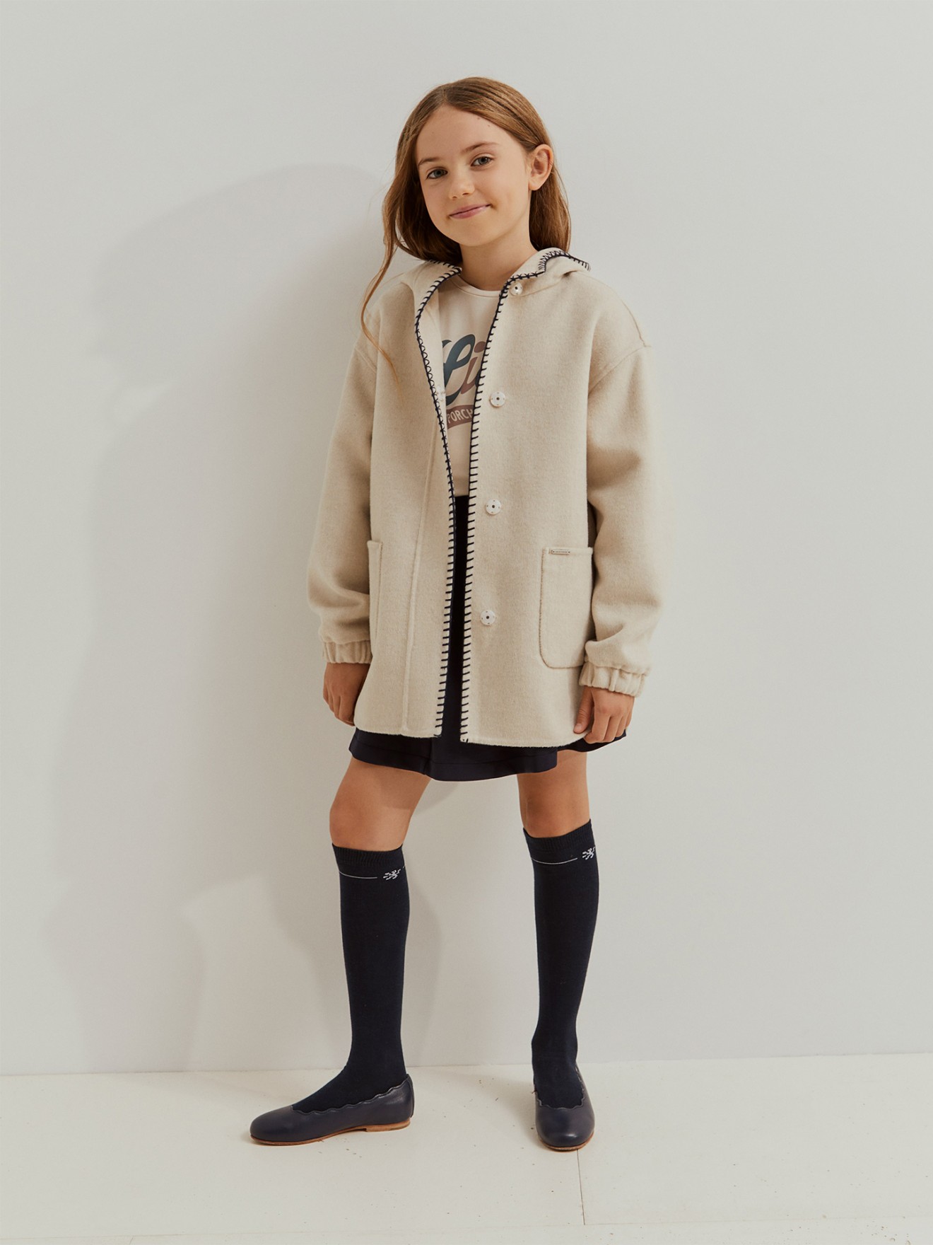 Casaco de Malha com Capuz