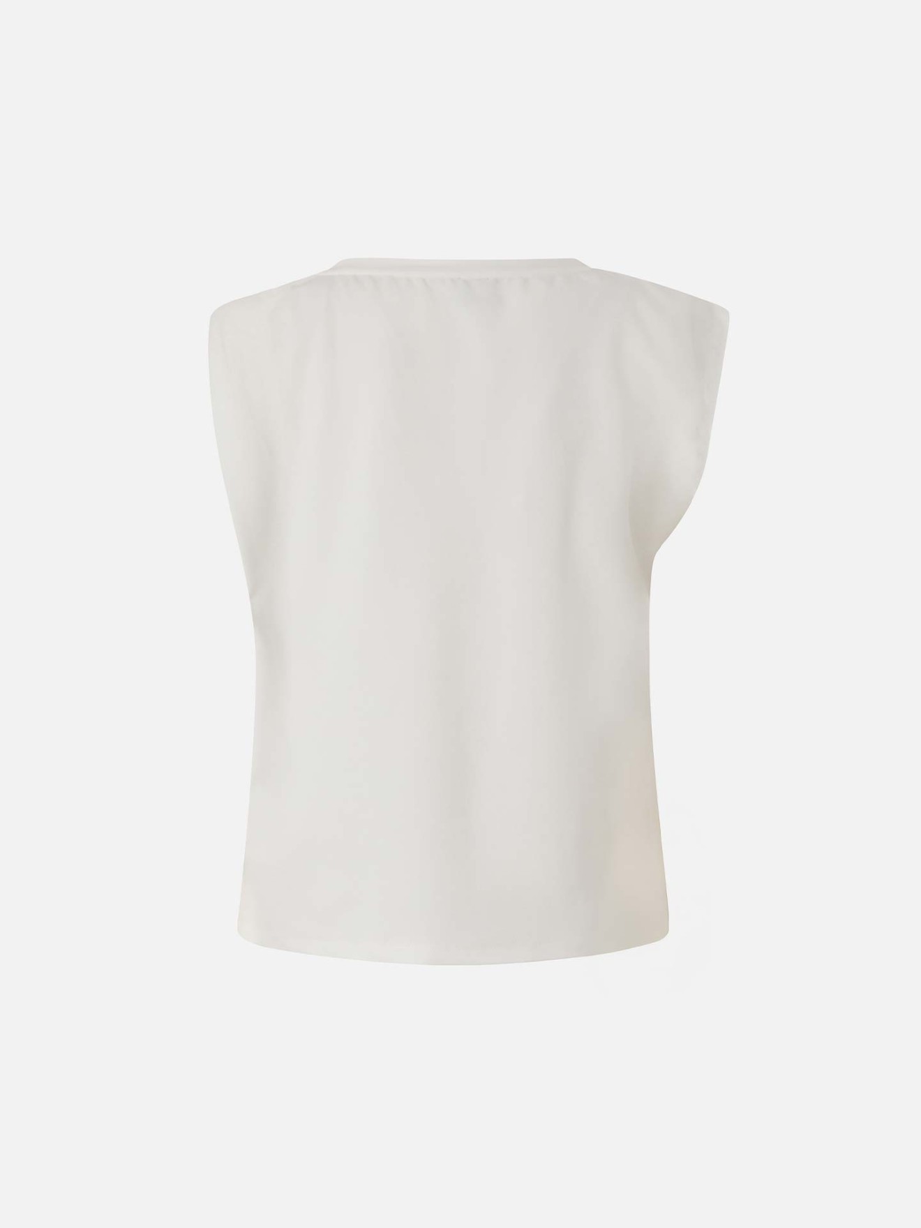 T-shirt com Detalhe Drapeado