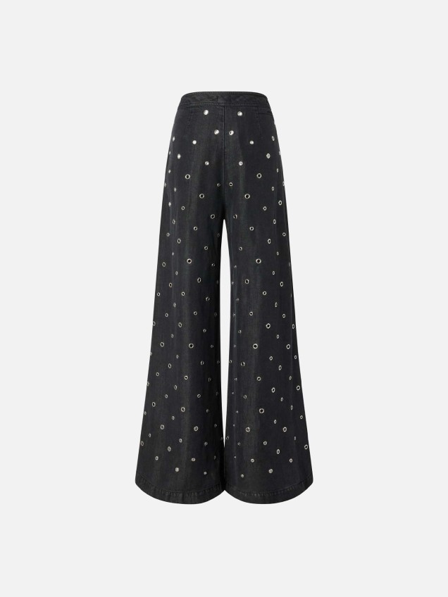 Calças de Perna Larga Stiratrici