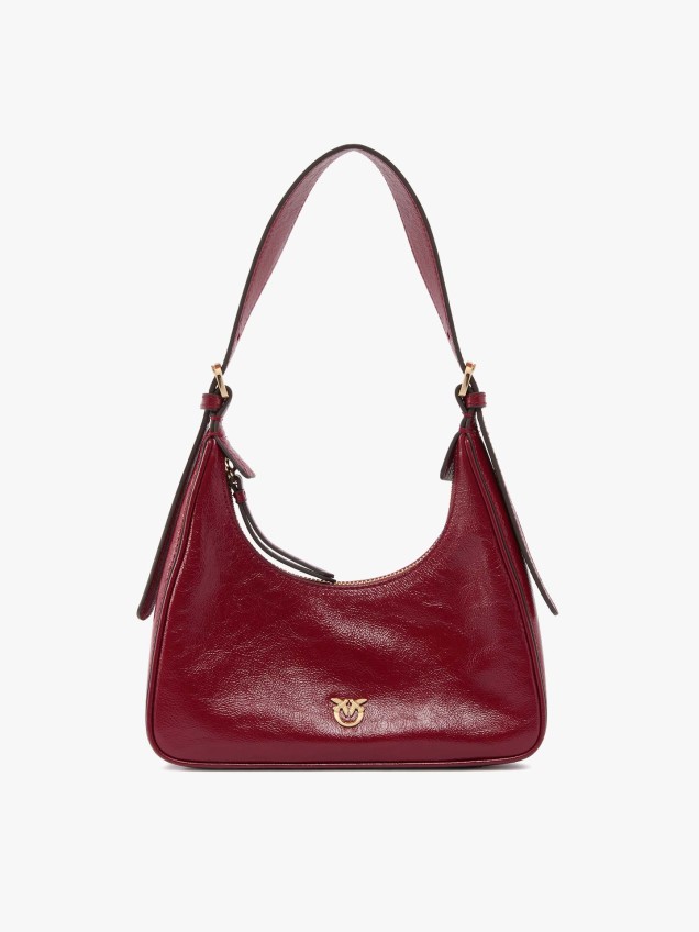 Mala de Ombro Miss Pinko Mini em Pele