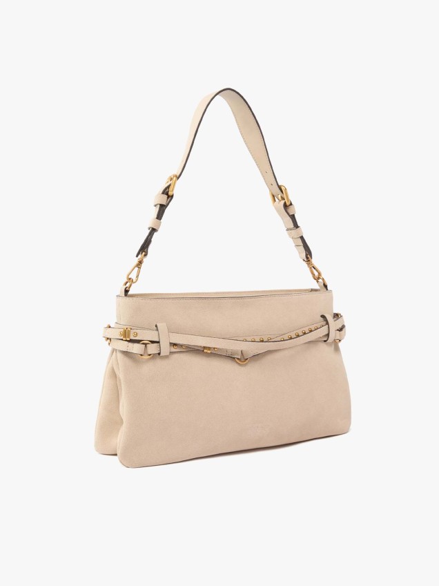 Mala de Ombro Classic Belt em Pele