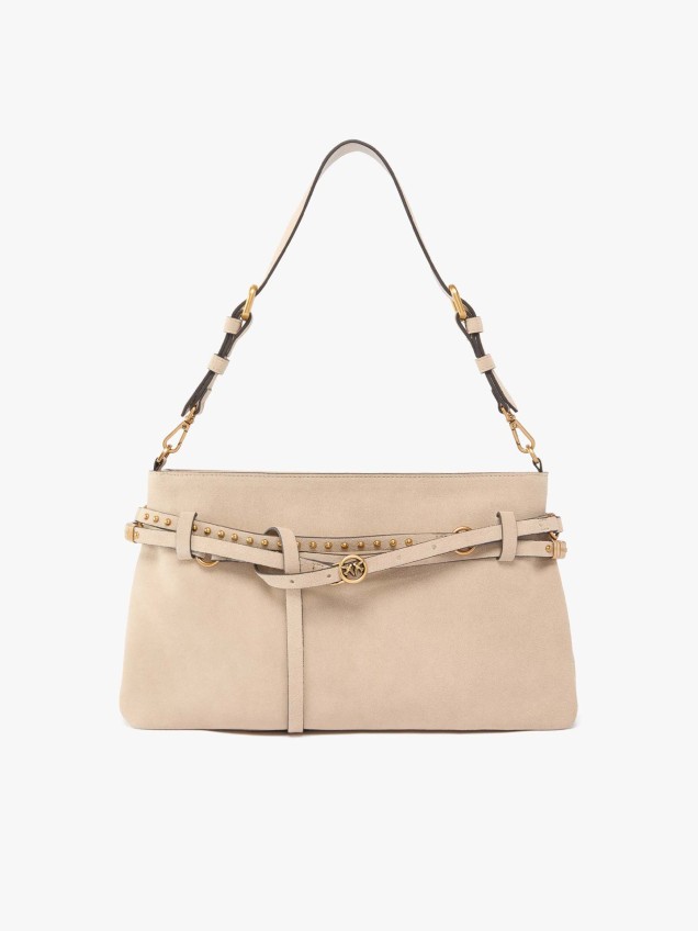 Mala de Ombro Classic Belt em Pele