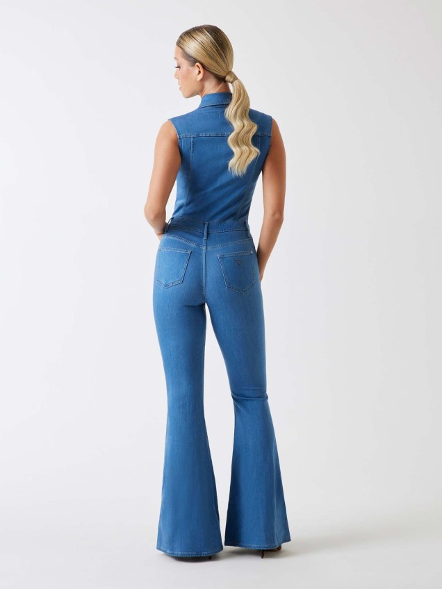 Macacão de Ganga à Boca de Sino Harlo