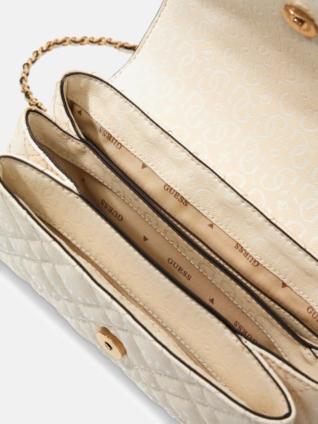 Mala de Ombro Acolchoada Isemay Logo