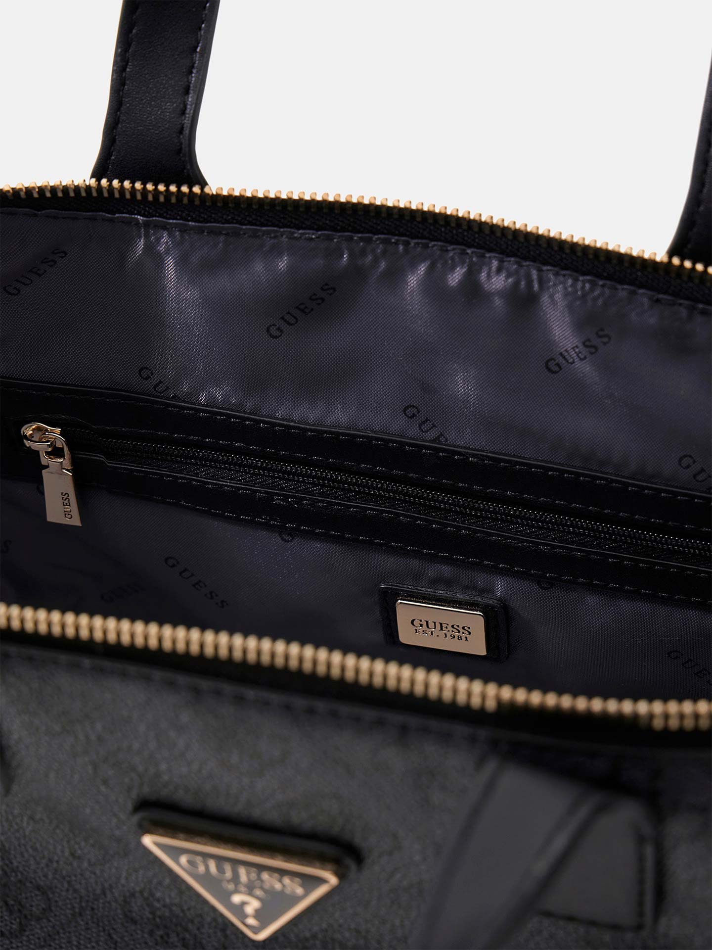 Shopper Bag Follie com Padrão de Monograma