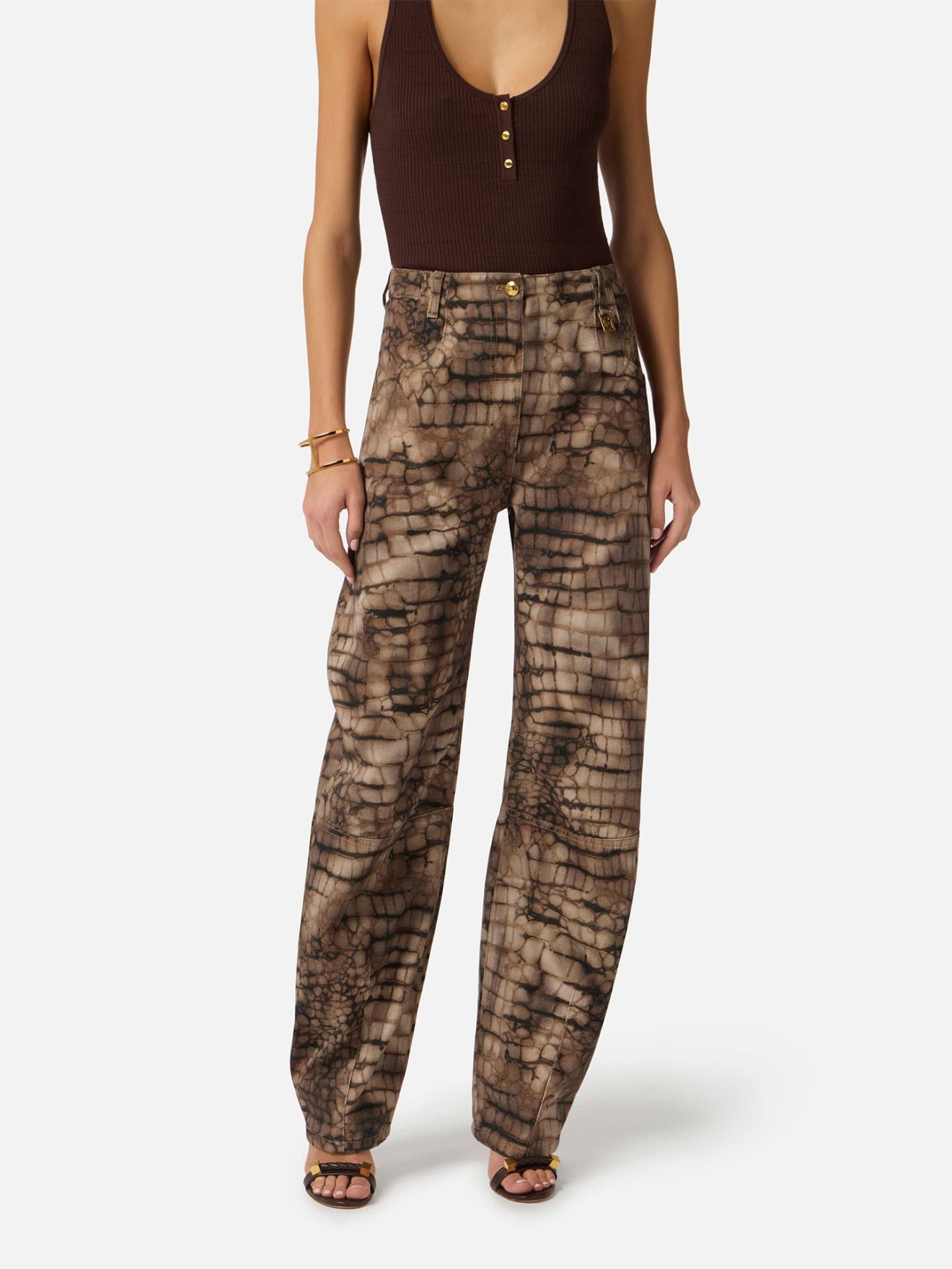 Cal�as Drill de Corte Oversized