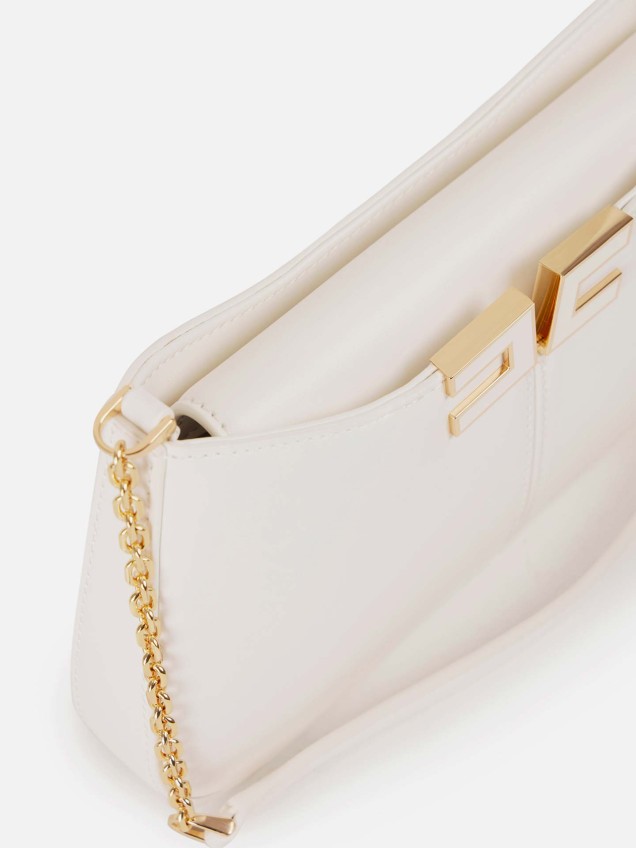 Mala de Ombro com Logótipo Metálico