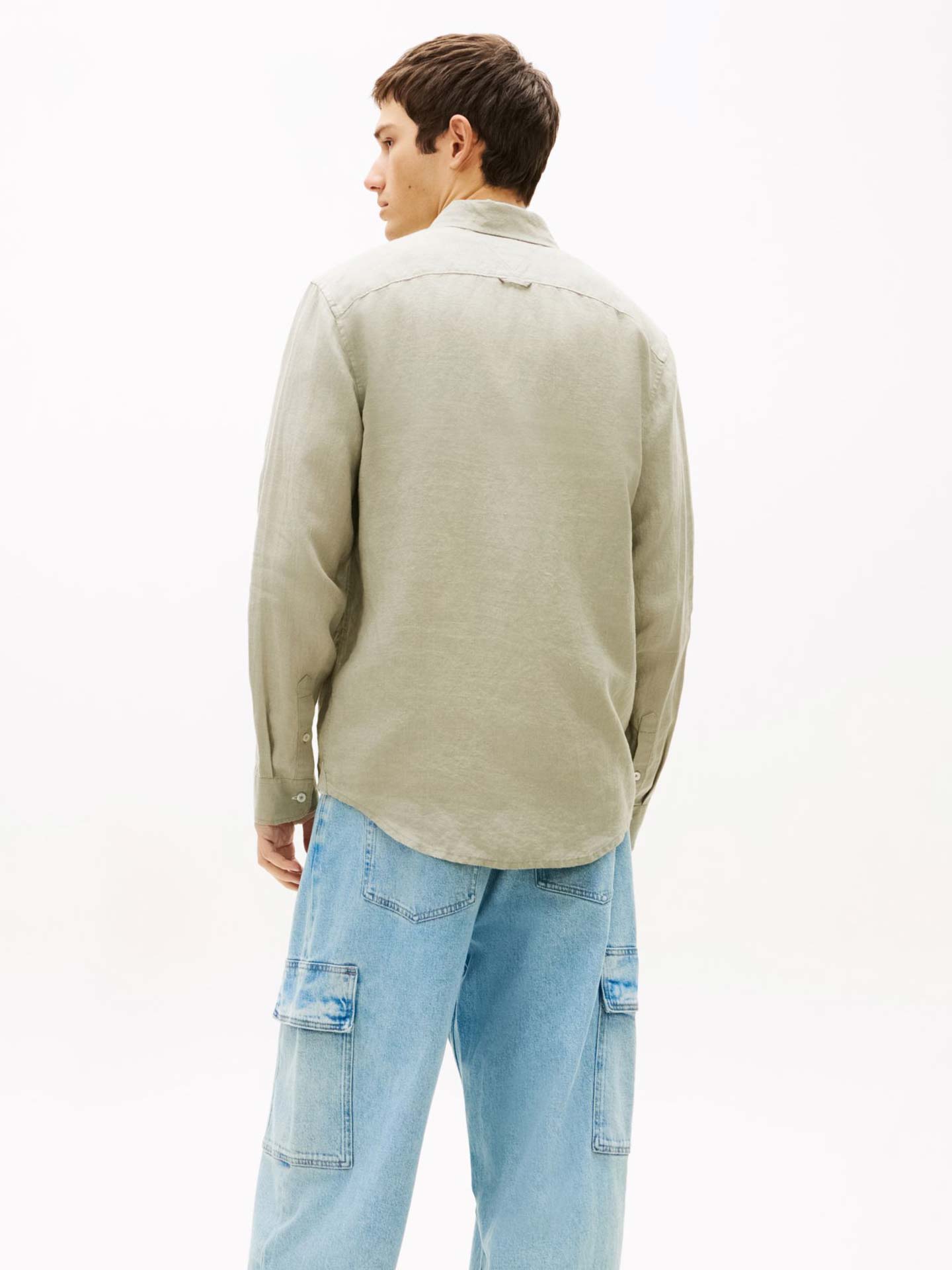 Camisa de Linho Regular Fit