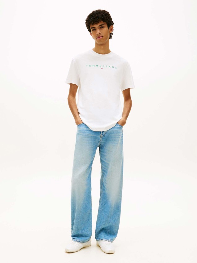 T-shirt com Logótipo Bordado