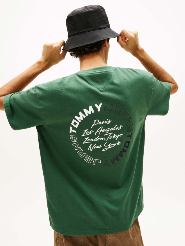 T-shirt com Estampado de Logótipo