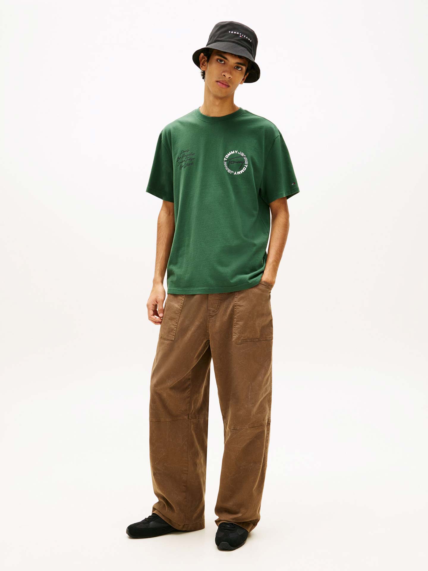 T-shirt com Estampado de Logótipo