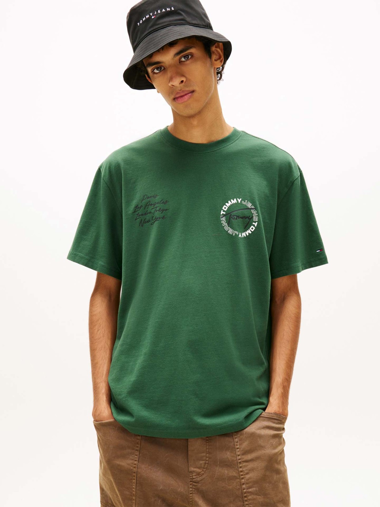 T-shirt com Estampado de Logótipo