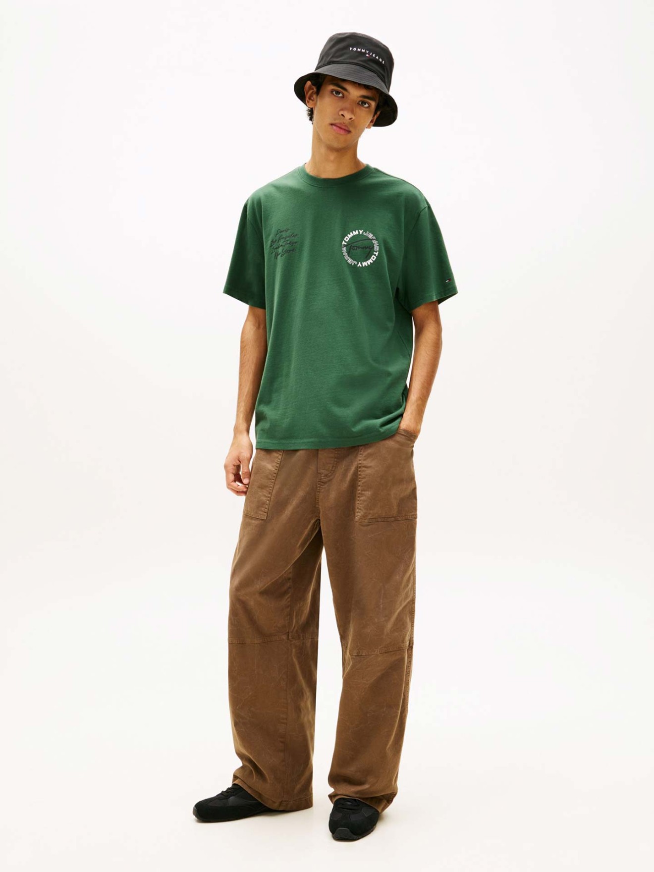 T-shirt com Estampado de Logótipo