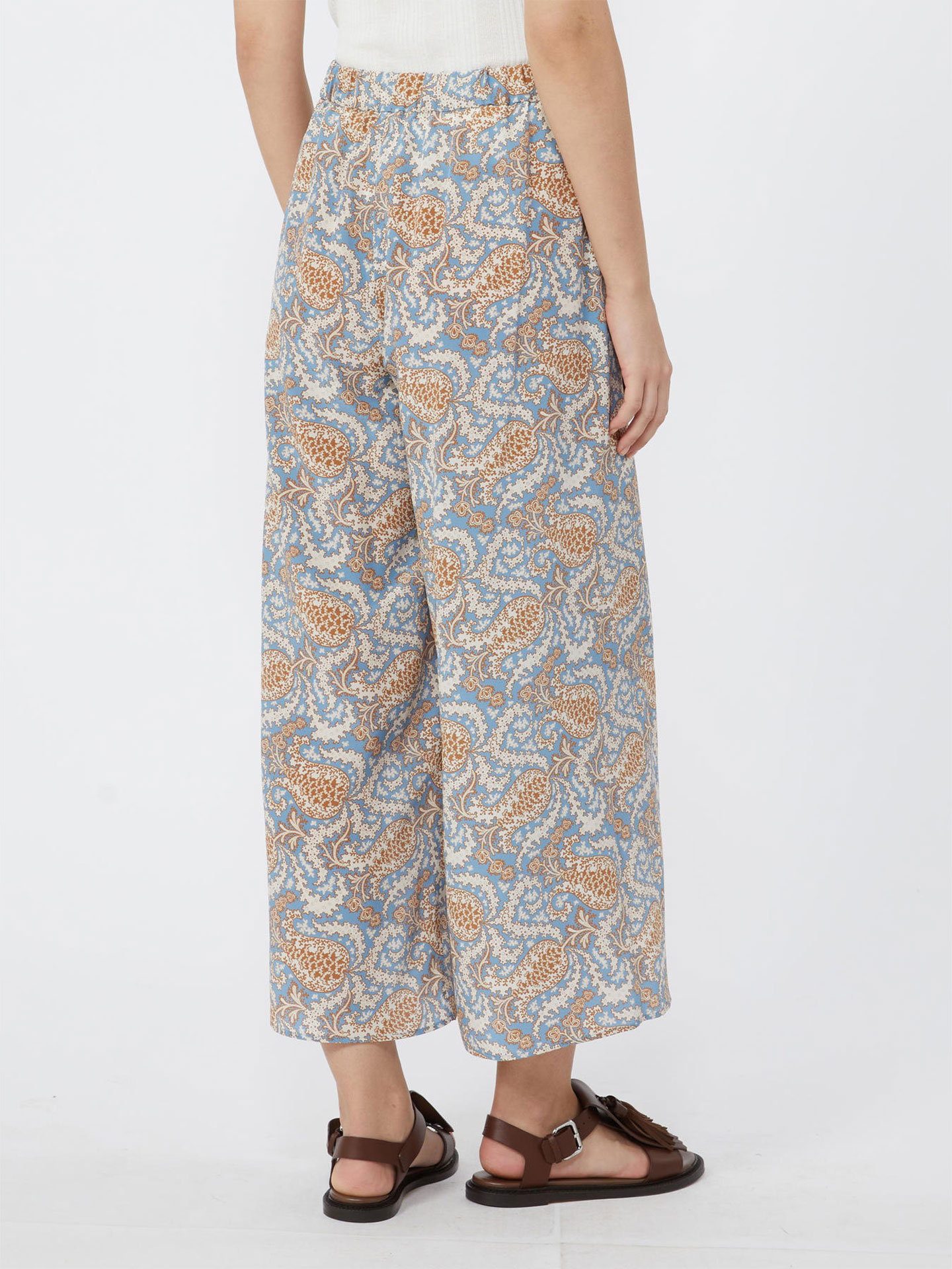 Calças Largas Cropped WKDNIRVANA