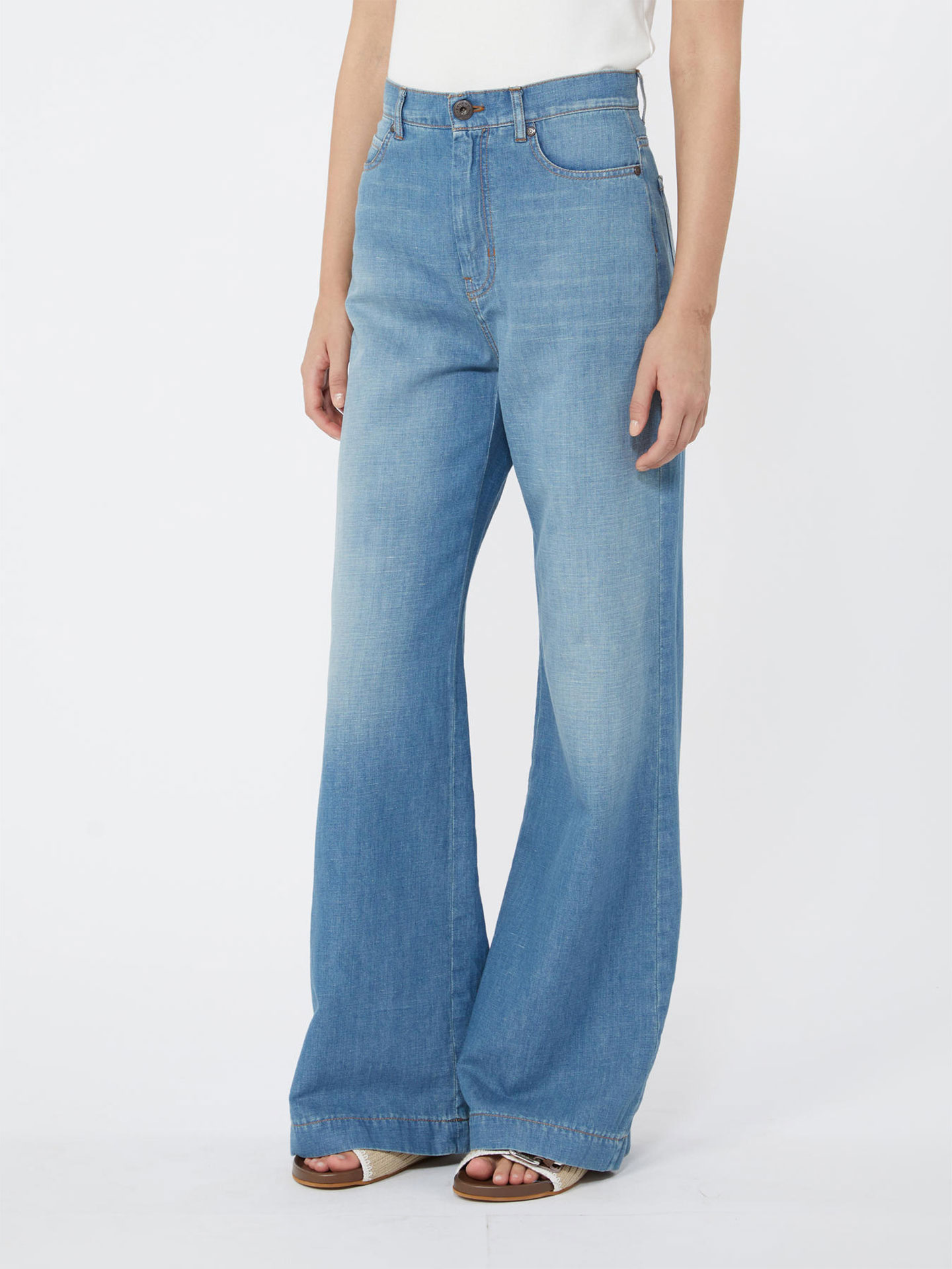 Calças de Ganga Wide Leg WKDLATINO