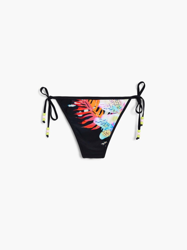 Cueca de Biquíni com Padrão