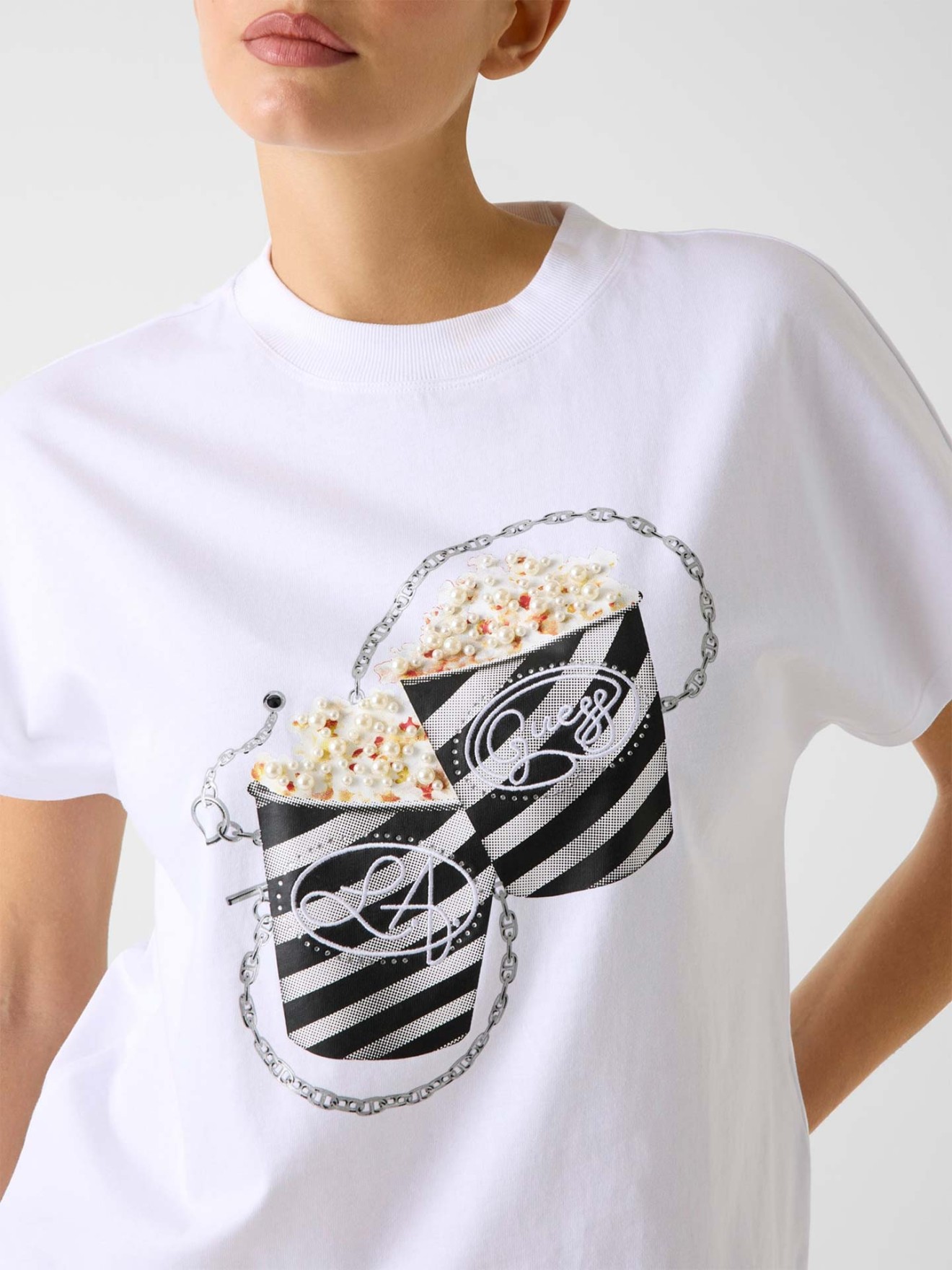 T-Shirt com Estampado