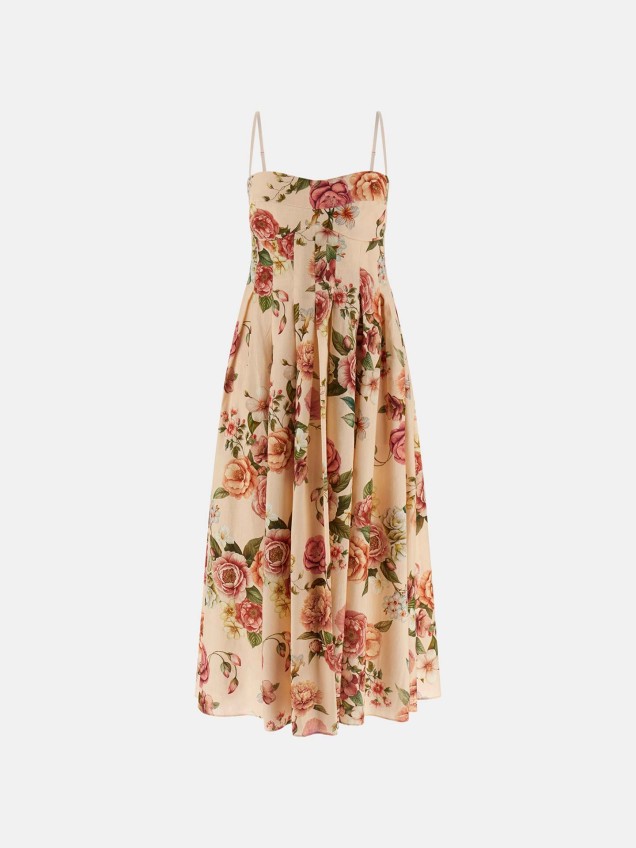 Vestido Midi Floral Bria