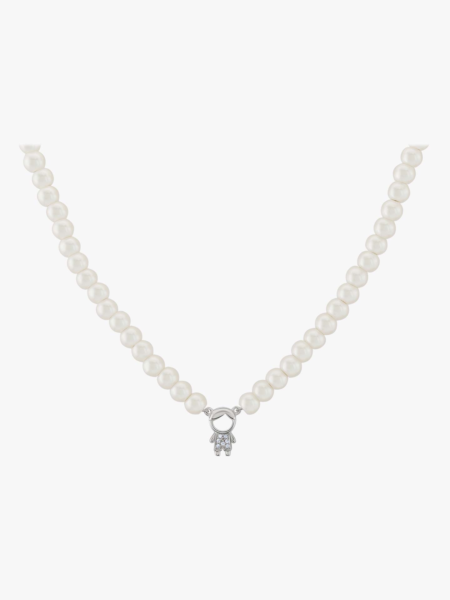 Colar de Pérolas Mum Menino