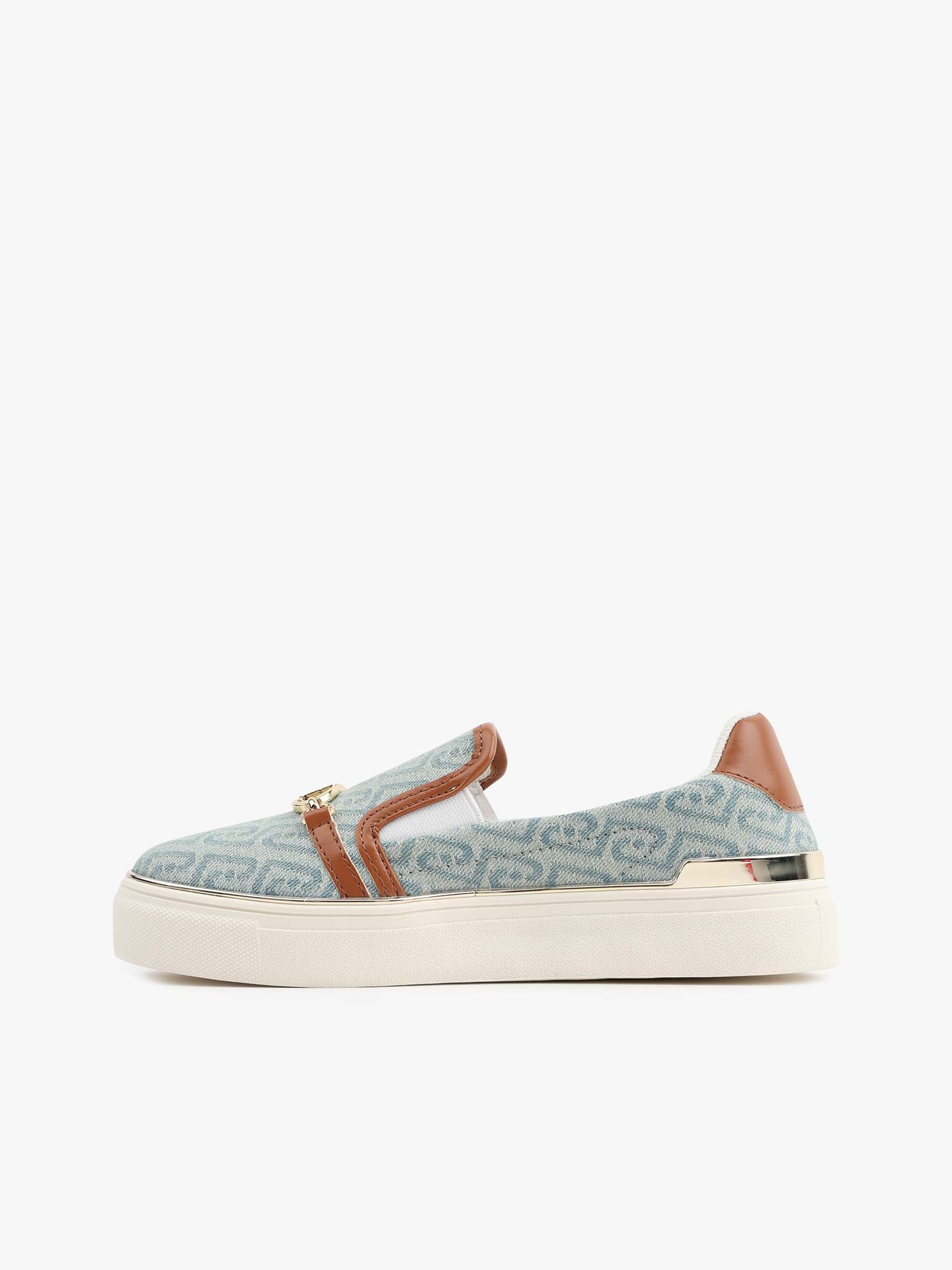 Sapatos Slip-On de Plataforma