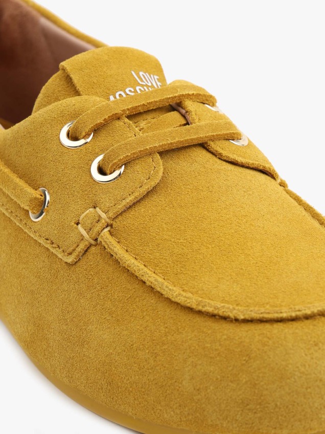 Sapatos de Vela em Camurça