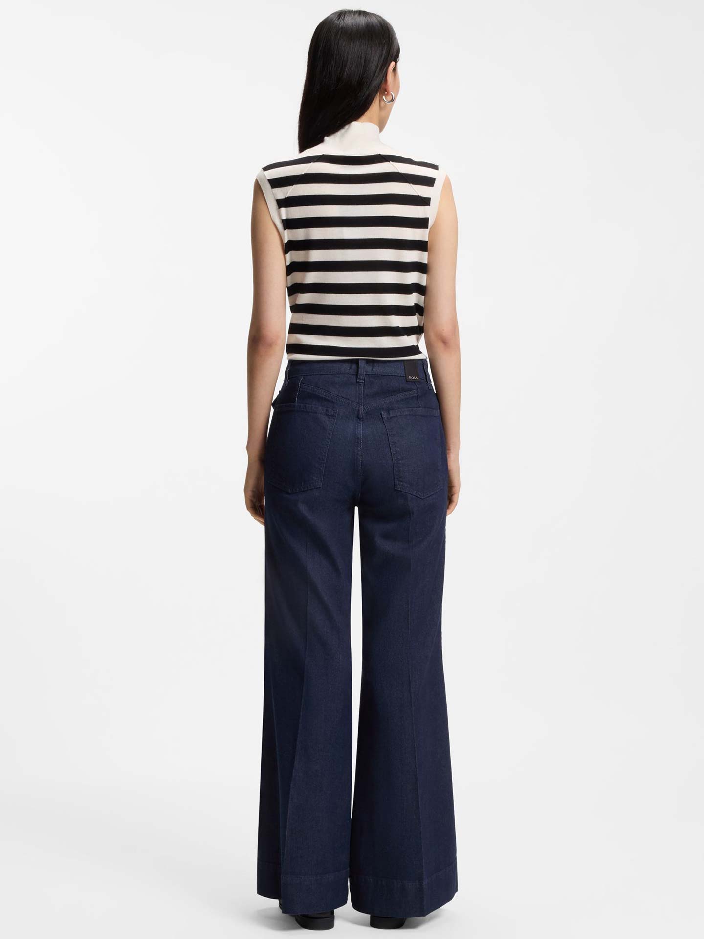 Calças de Ganga à Boca de Sino