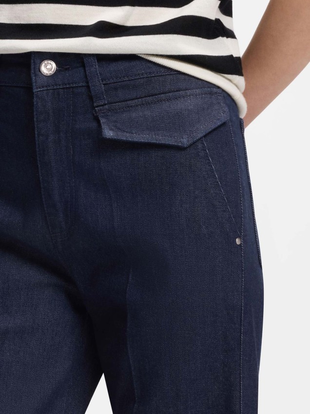 Calças de Ganga à Boca de Sino