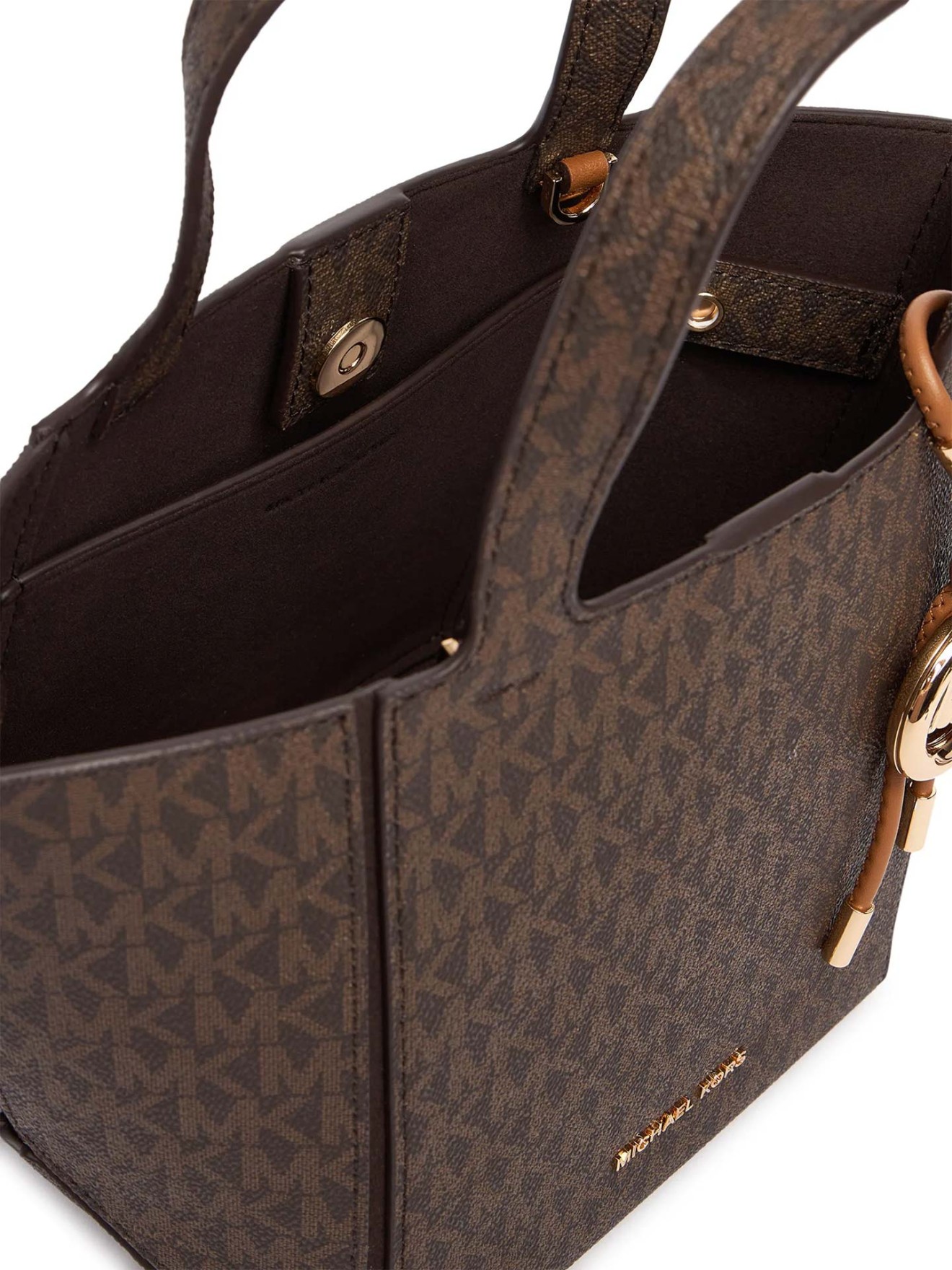 Tote Bag com Padr�o Monograma