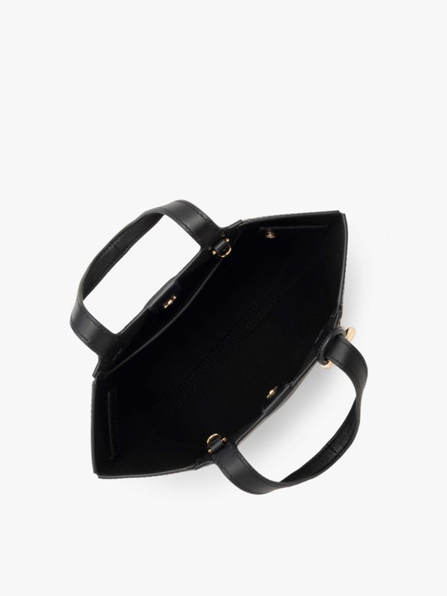 Tote Bag Pequena Jordi em Pele