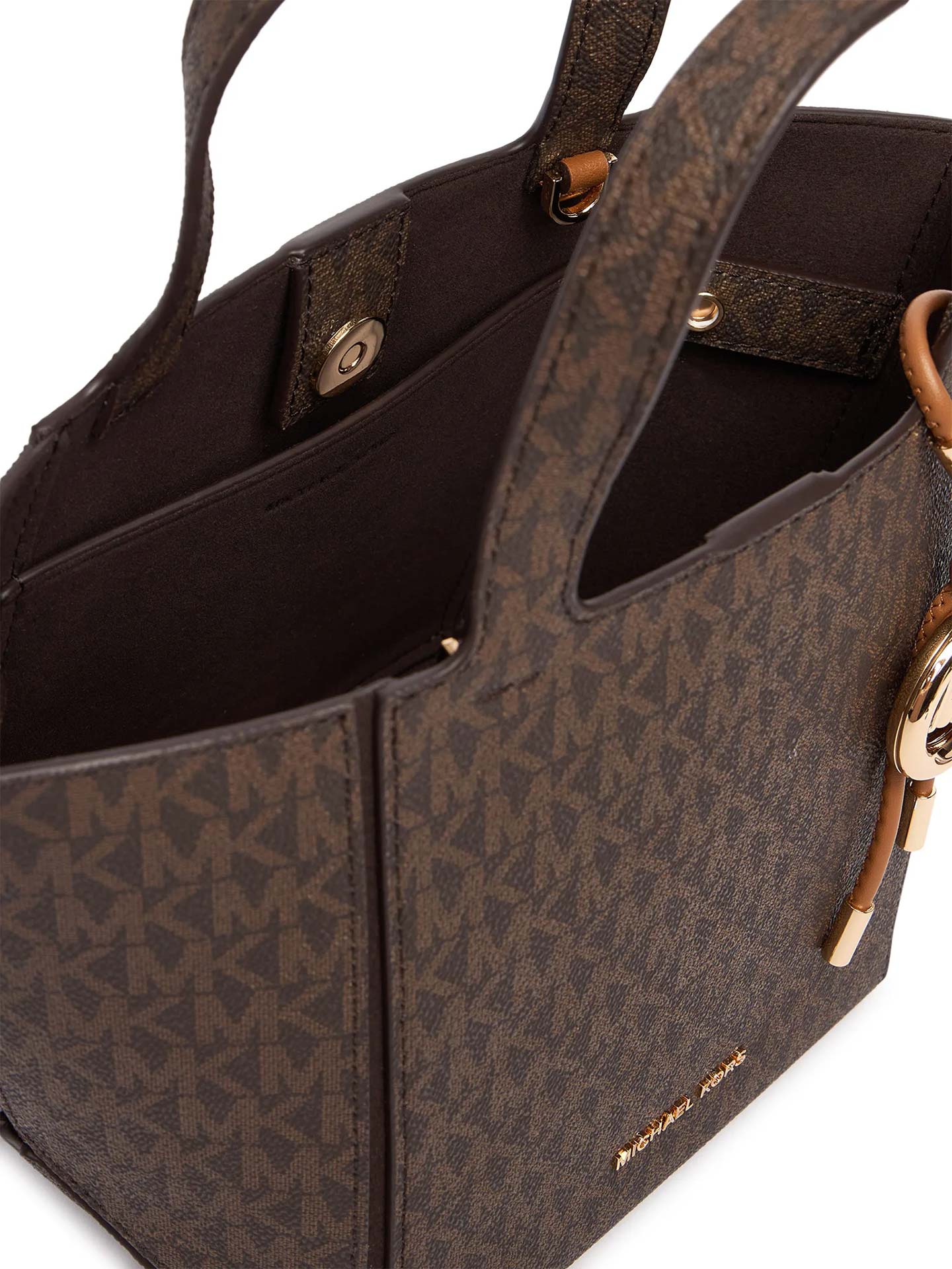 Tote Bag com Padrão Monograma