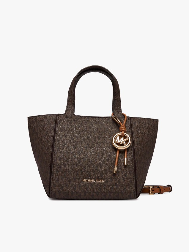 Tote Bag com Padr�o Monograma